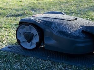 Robot tagliaerba per 400 m² con set di installazione, WLAN e Bluetooth