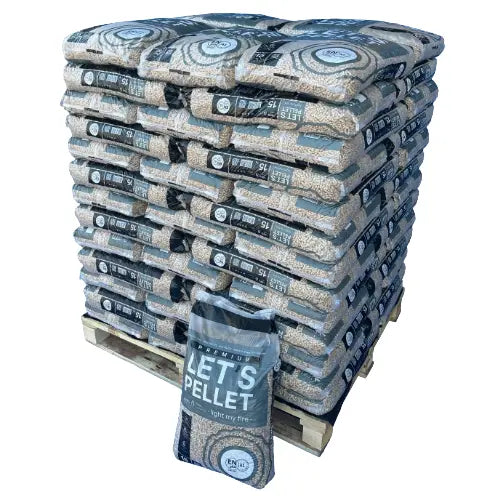 Pellet di legno DIN Plus 6 mm 975 kg