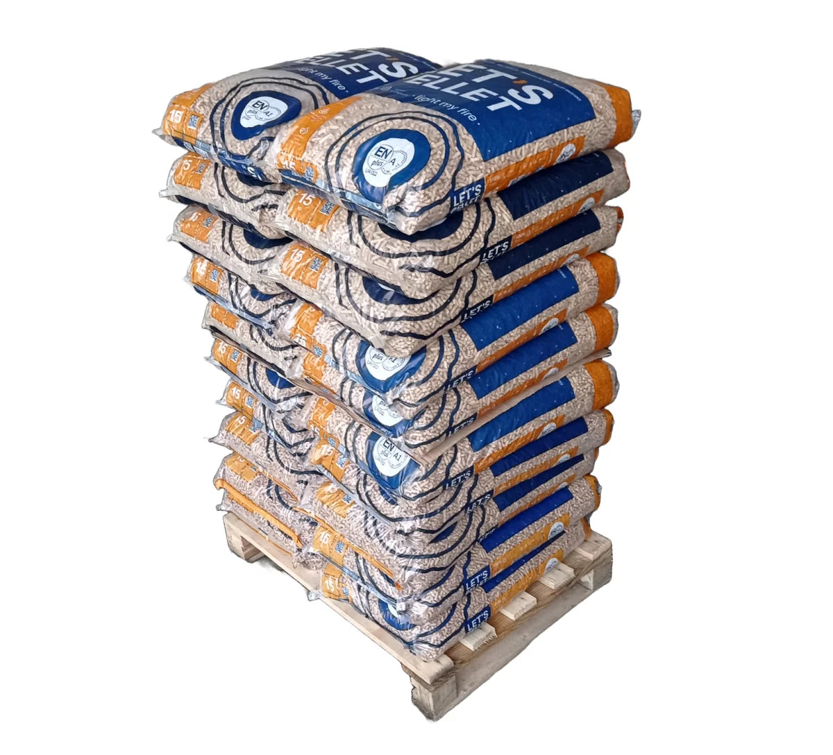 Pellet di legno DIN Plus 300 kg