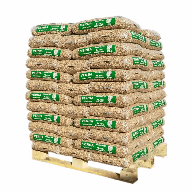 3 pallet di pellet VERBA – certificato ENplus A1