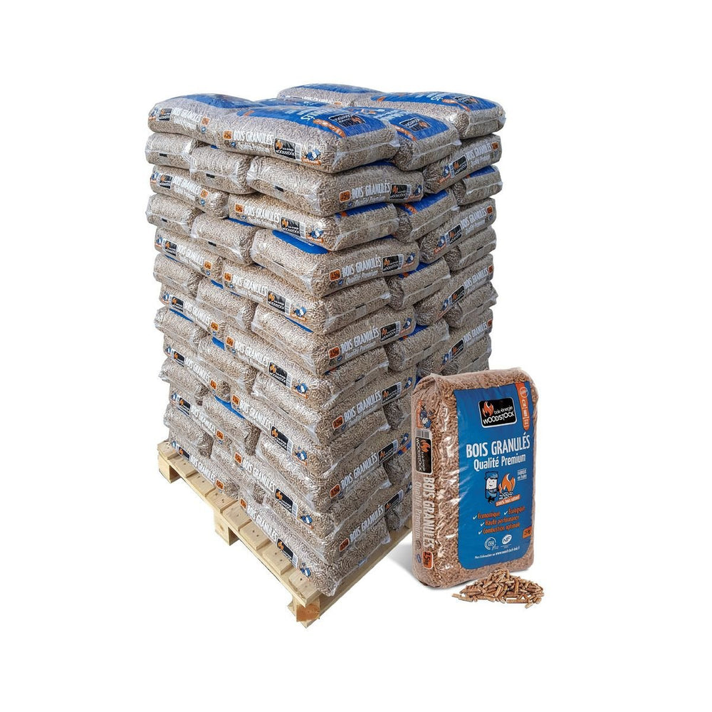3 pallet di pellet da WOODSTOCK
