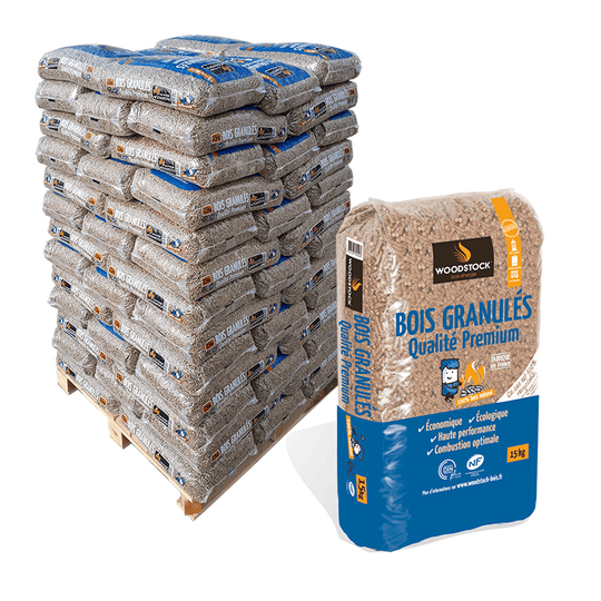 3 pallet di pellet da WOODSTOCK