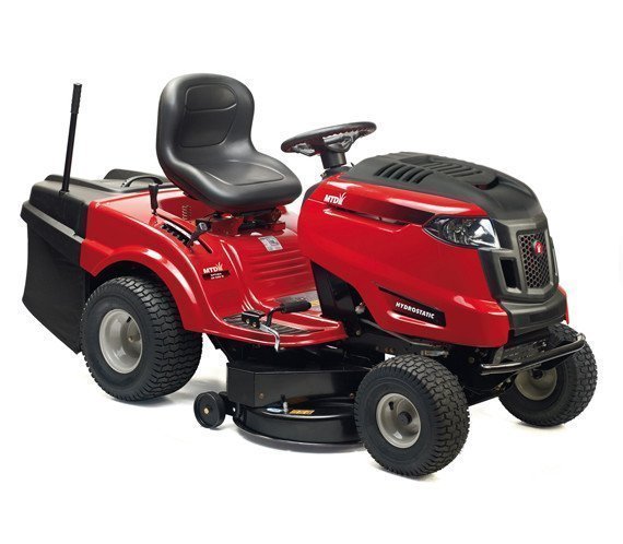 Trattorino MTD Optima LN 200 H con cesto raccoglierba integrato