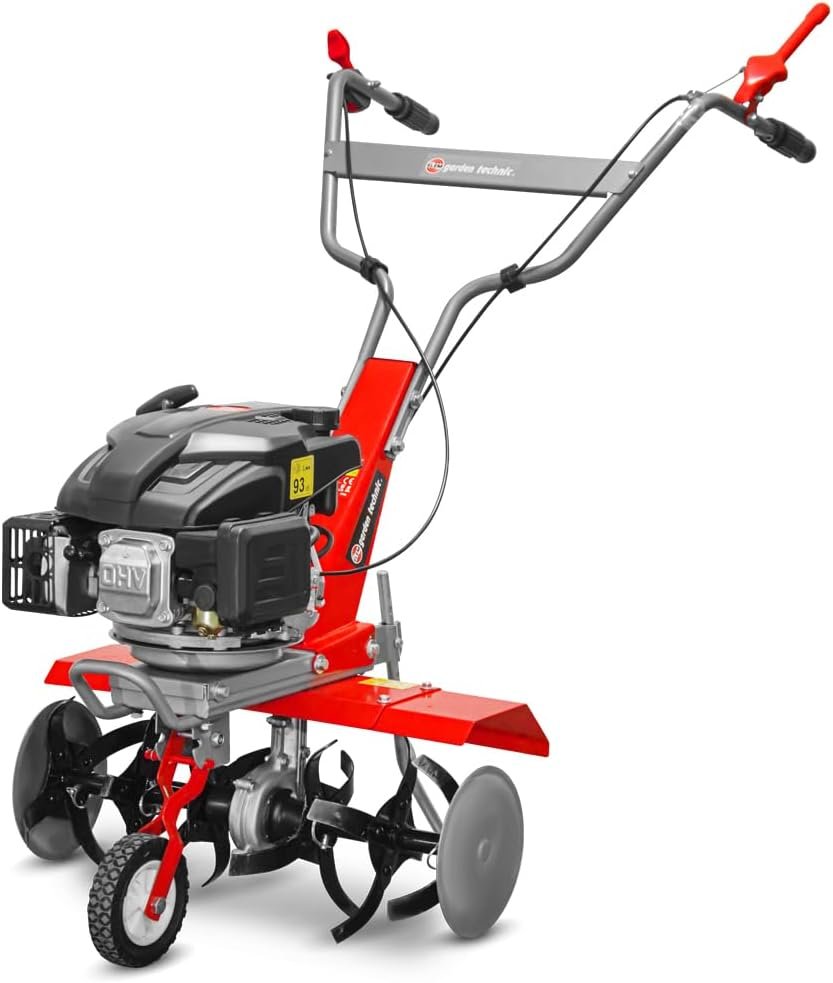 Motozappa a benzina ELEM Garden Technic, 139 cm³, 59 cm, 6 lame da fresatura