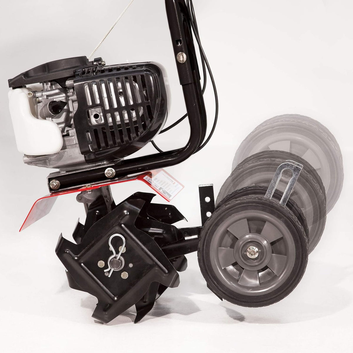 Motozappa mini Viper a 4 tempi, 40 cm³, per il controllo delle erbacce, l'aerazione del suolo e l'allentamento del terreno