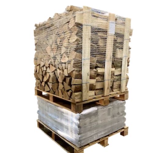 SimplyMixte Legna pressata + Scatola per legna da ardere 50 cm