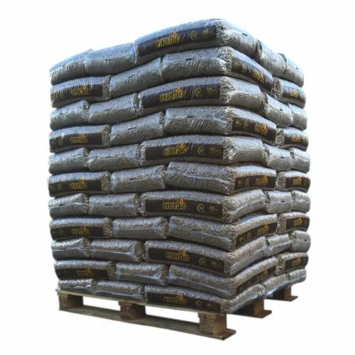 Pellet di legno ENERBIO, pallet con 66 sacchi da 15 kg