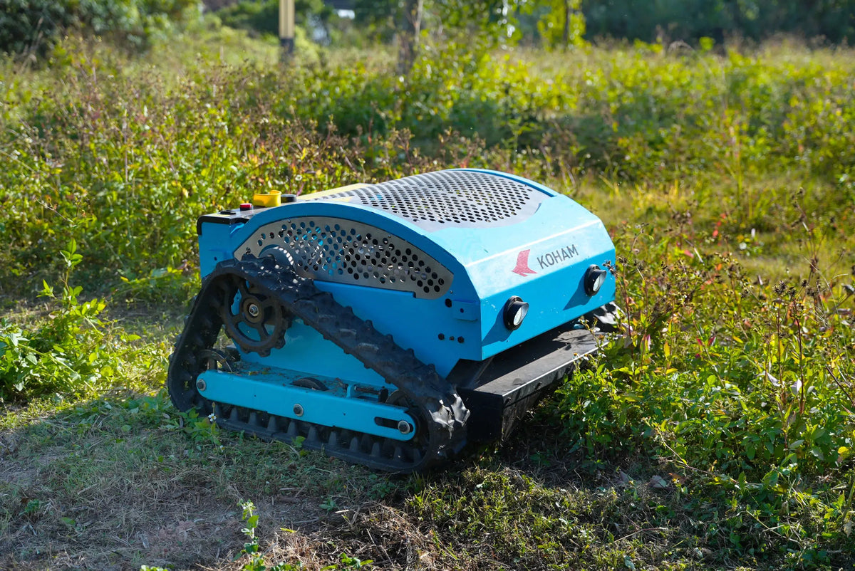 Rasaerba cingolato telecomandato Koham KH-LM2421 per pendii fino a 45°