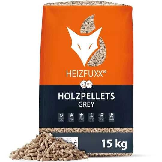 Pellet di legno HEIZFUXX GREY 6 mm