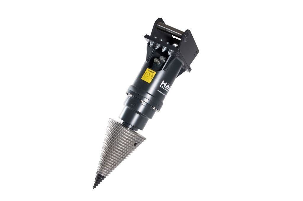 Häner HKS800 spaccalegna a cono per miniescavatore