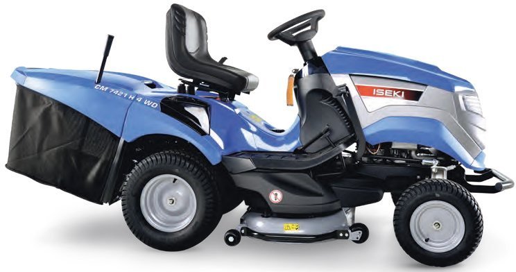 Iseki CM 7421 4WD trattorino tagliaerba, modello 2022