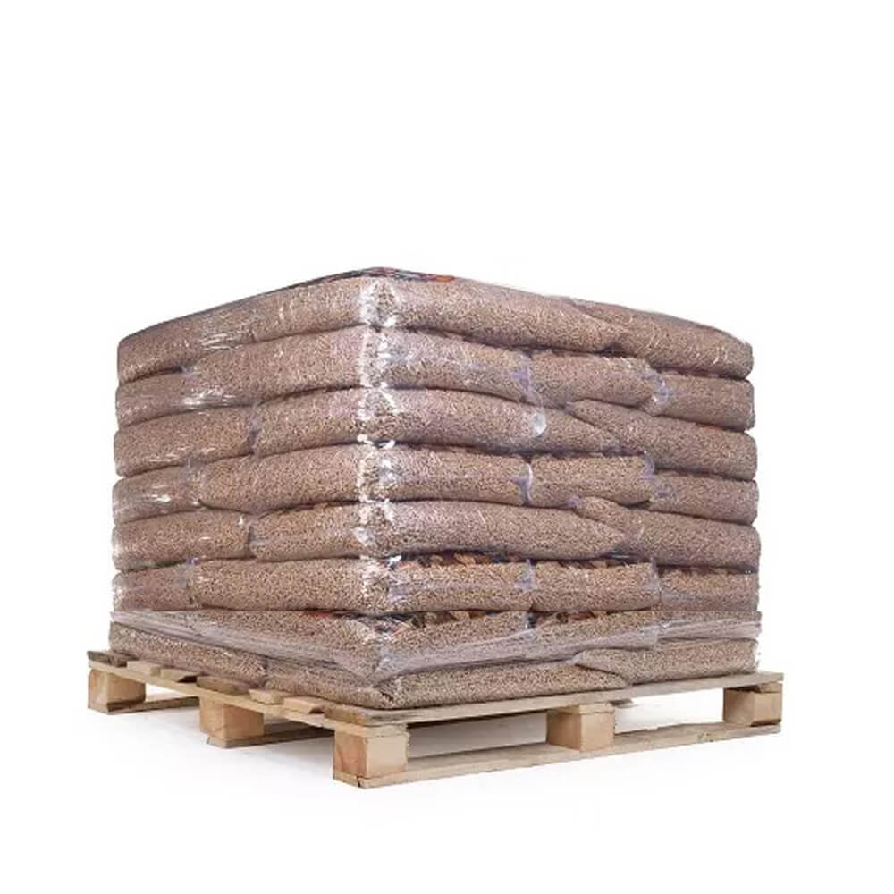Pellet di legno misto – Sacco da 650 kg, certificati EN Plus A1