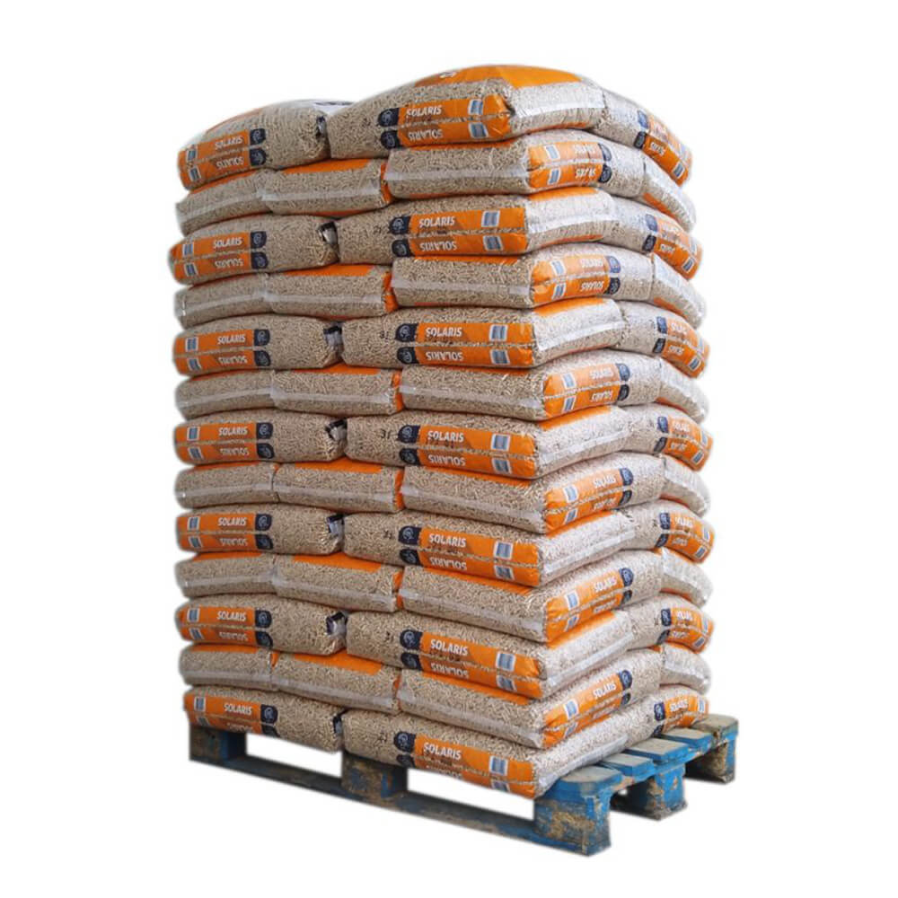 Pellet Solaris – Bancale da 65 sacchi da 15 kg