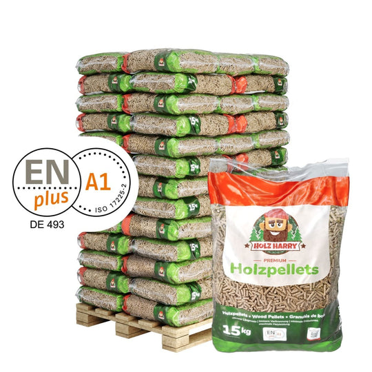 Pellet di legno premium ENplusA1 975kg