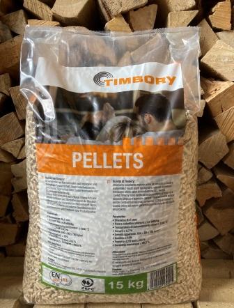Pellet Premium – Timbory 70 Sacchi
