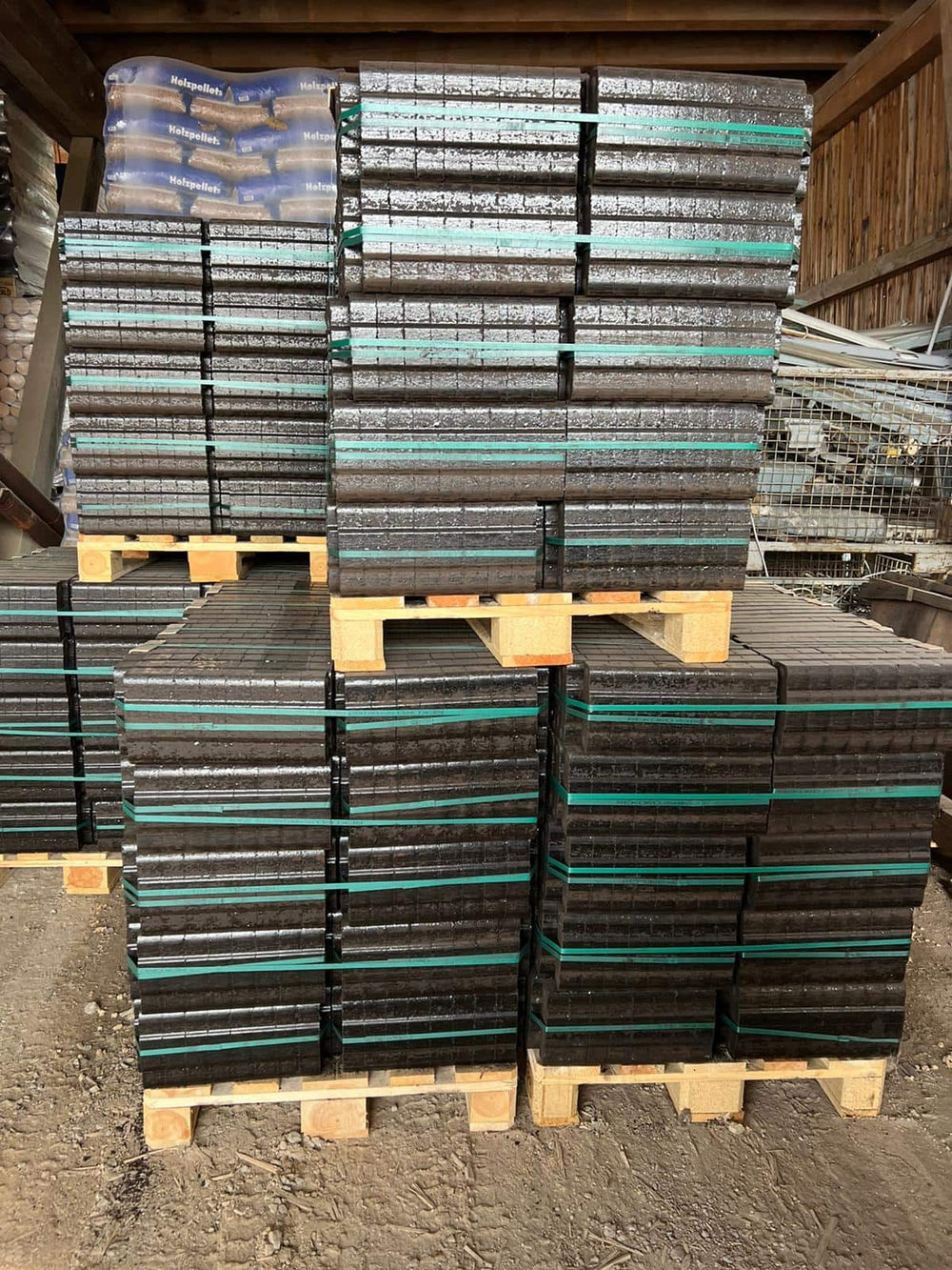 Bricchette di carbone REKORD, pallet contenente 1.000 kg