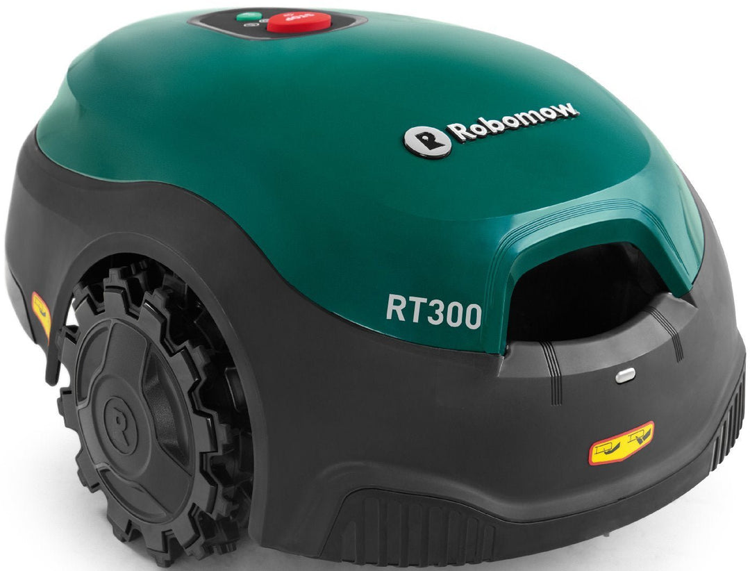 Robot tagliaerba Robomow RT300 con 125 m di cavo perimetrale e 150 segnali di riferimento, modello 2021