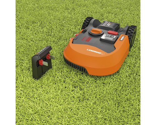 Robot rasaerba a batteria WORX 20V Landroid L2000 22 cm/2.000 m² con app WR155E, incluso materiale di installazione