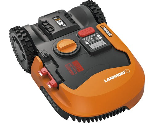 Robot rasaerba a batteria WORX 20V Landroid L2000 22 cm/2.000 m² con app WR155E, incluso materiale di installazione