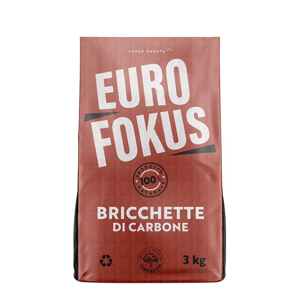Bricchette di Carbone<br>3 Kg