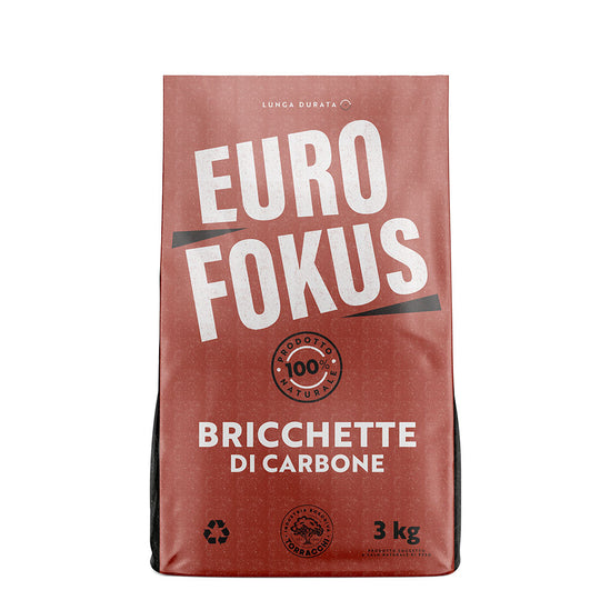 Bricchette di Carbone<br>3 Kg