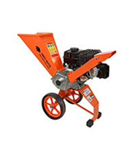 Trituratore a benzina, 6 HP, 208 cm³, larghezza di taglio 50 mm, con tamburo