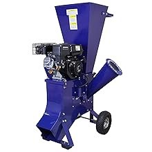 Trituratore di rami a benzina, 15 CV, 420 cc, apertura 102 mm