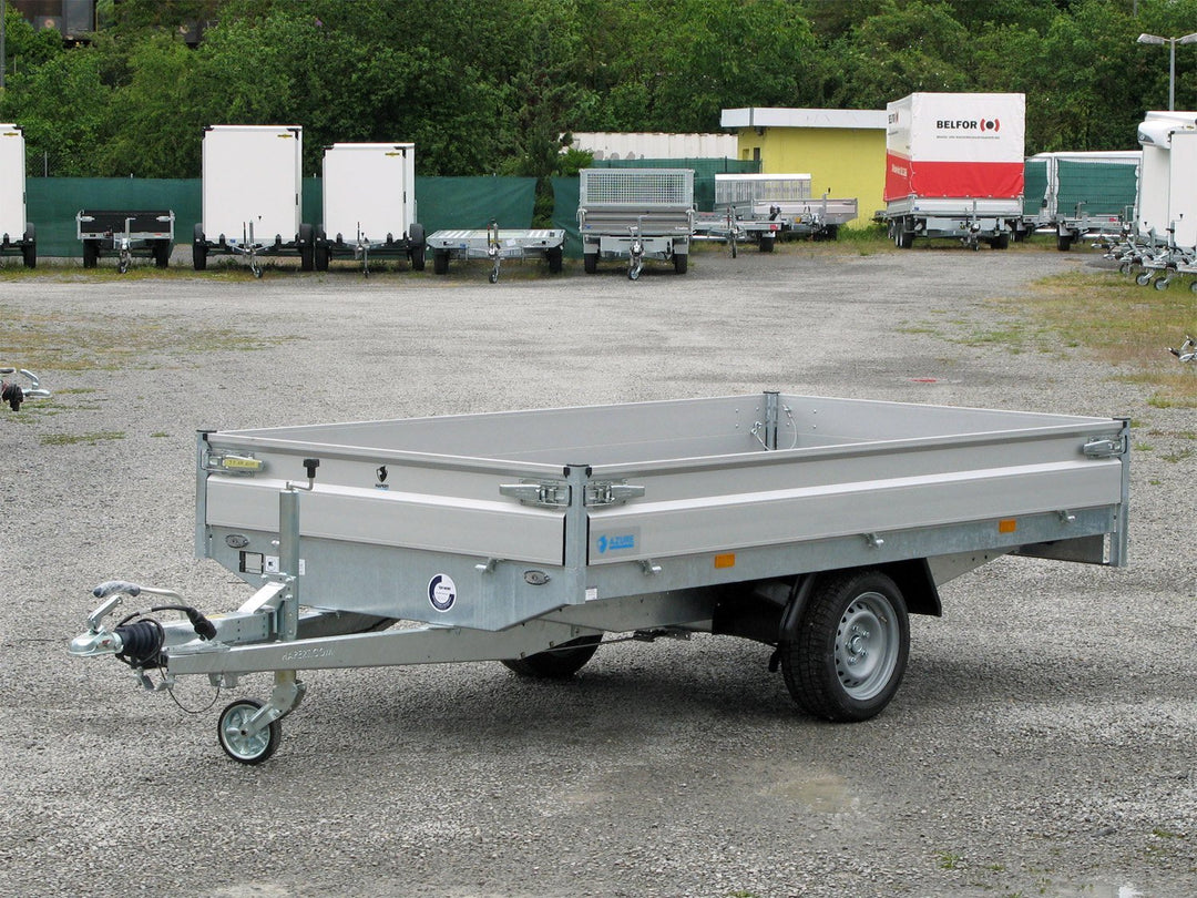 Hapert Azure H-1 1500 rimorchio a pianale, 4050 x 1800, con telaio ribassato