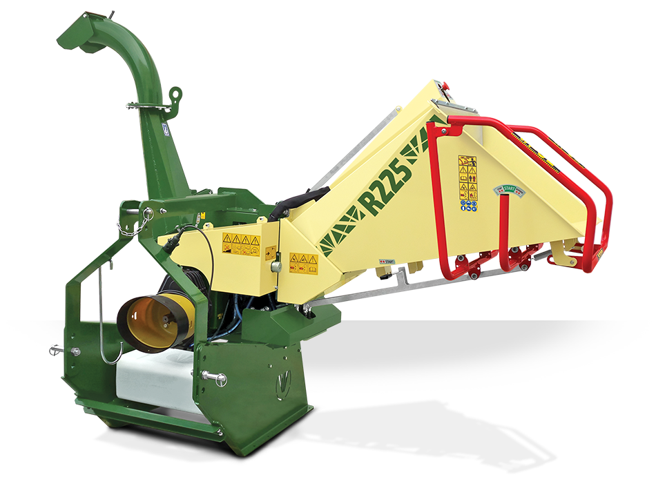 Trituratore da giardino Negri R225 con presa di forza della categoria 1