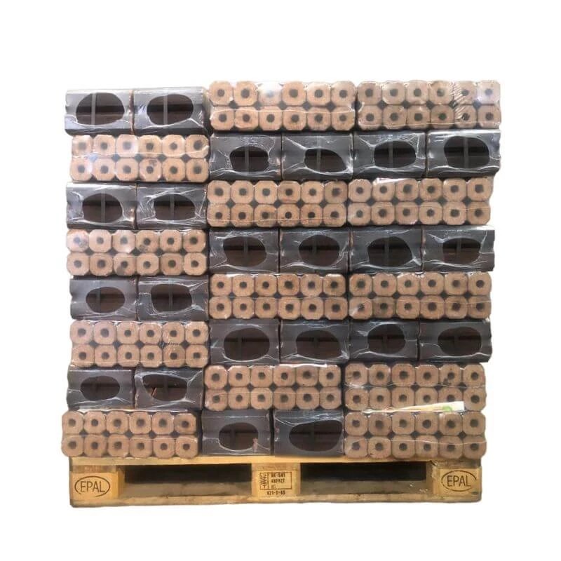 Bricchette di legno Pini-Kay – 96 pacchi da 12 pezzi ciascuno – 960 kg