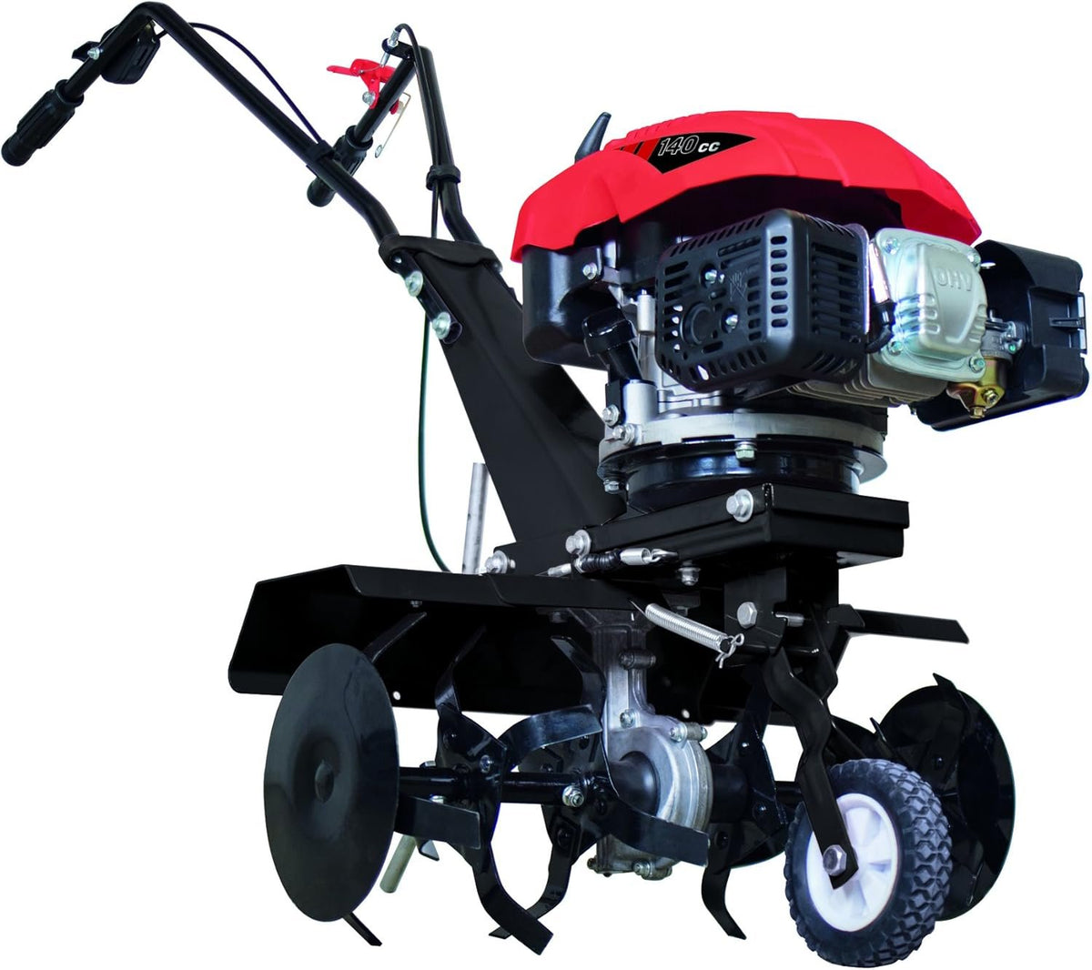 Motozappa Scheppach MTP560 con motore a combustione, 140 cm³, 3,7 CV, 6 frese