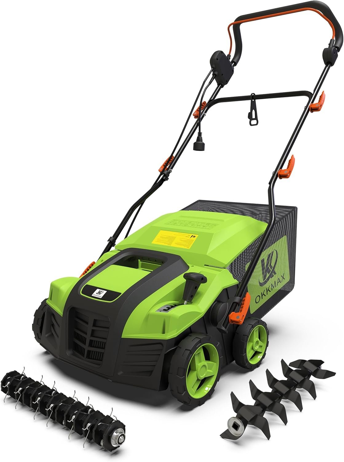 Scarificatore elettrico Okkmax 40,6 cm con sacco di raccolta
