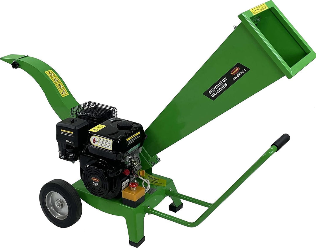 Trituratore di rami termico, 7 CV, max. 60 mm