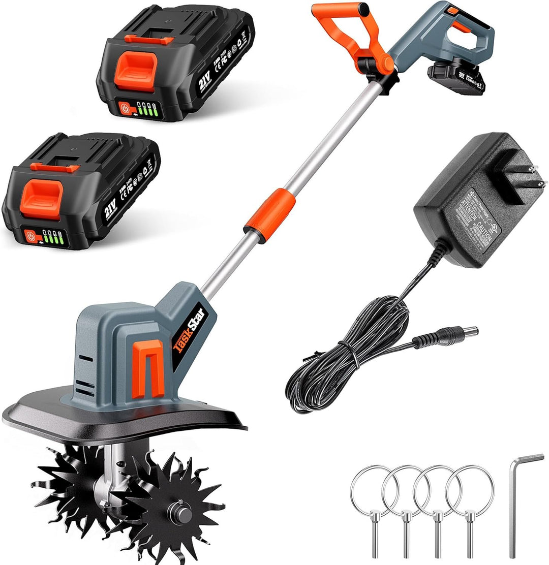 Trattore monoruota a batteria Taskstar TH4000 con 2 batterie