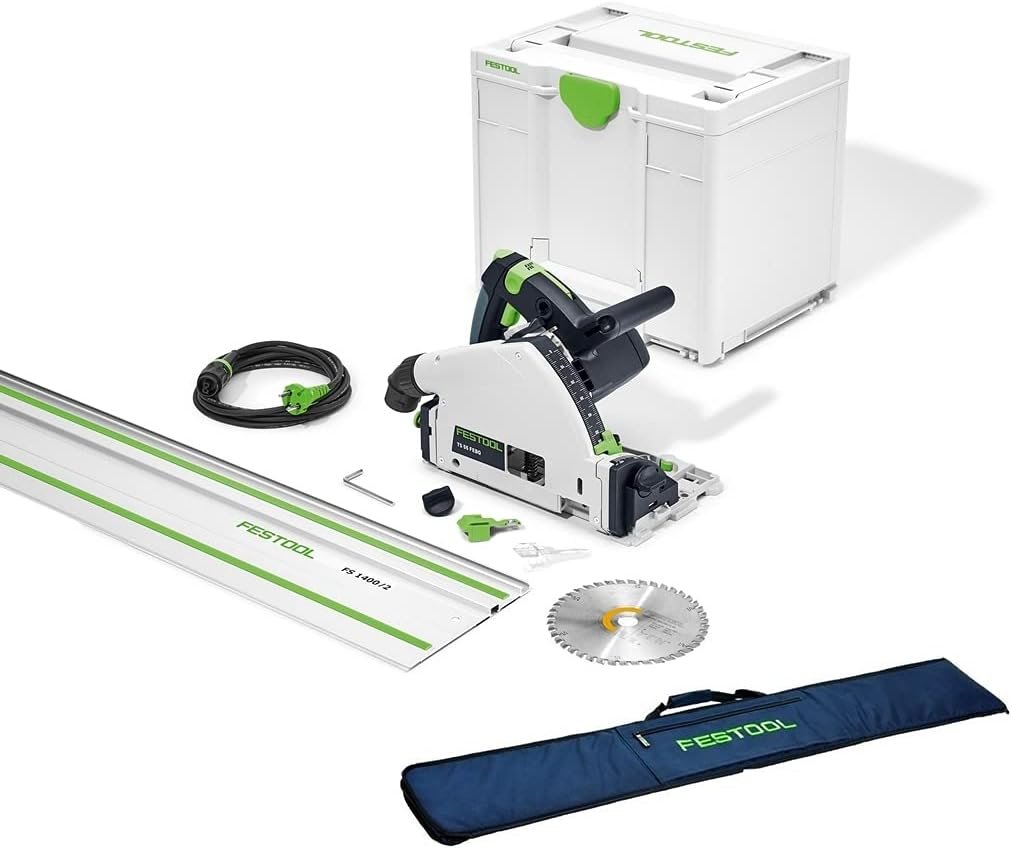 Sega a immersione Festool TS 55 FEBQ 1200 W con guida FS 1400/2