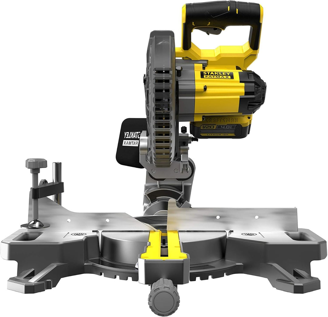 Sega radiale a troncatura Stanley Fatmax 18 V, 190 mm, con batteria