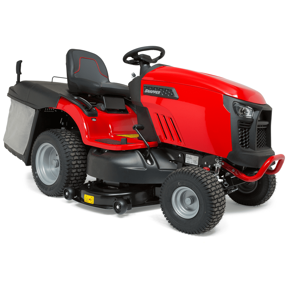 Trattorino rasaerba RPX360 con scarico posteriore, 107 cm