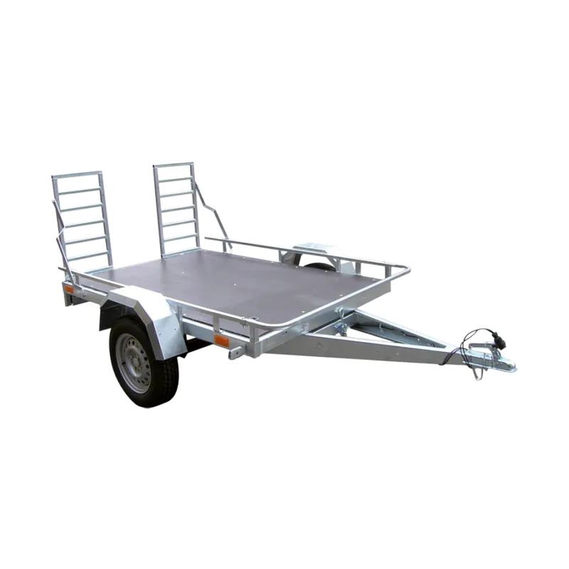 Sorel 8310 rimorchio con pianale, peso totale autorizzato 500 kg, 216 x 130 cm, ribaltabile, senza freni