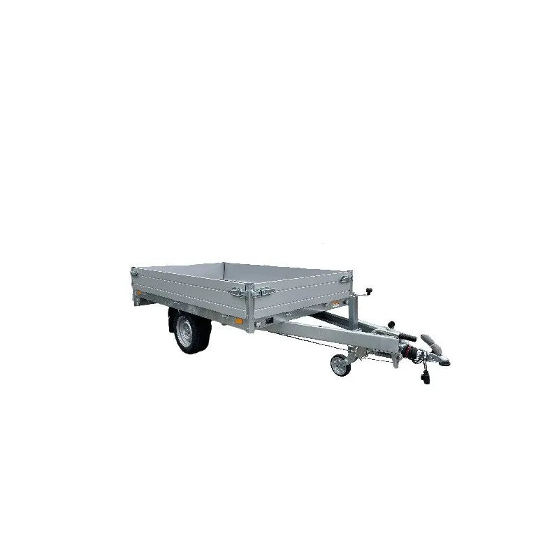 Rimorchio a pianale Saris PL256/150/15001, peso totale ammesso 1500 kg, 256 x 150 cm, con freno