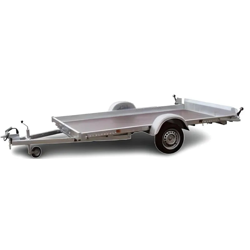 Rimorchio piattaforma Lider Robust 40370, peso totale autorizzato 500 kg, 304 x 171 x 10 cm, senza freni