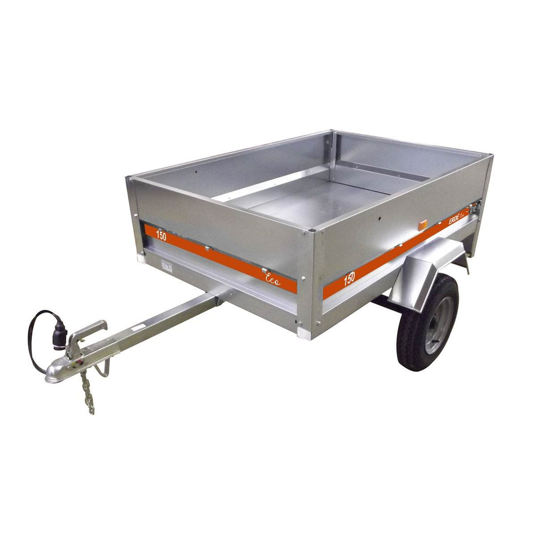 Rimorchio ECO 150 (rimorchio porta bagagli) 150 x 105 x 40, peso totale ammesso 499 kg