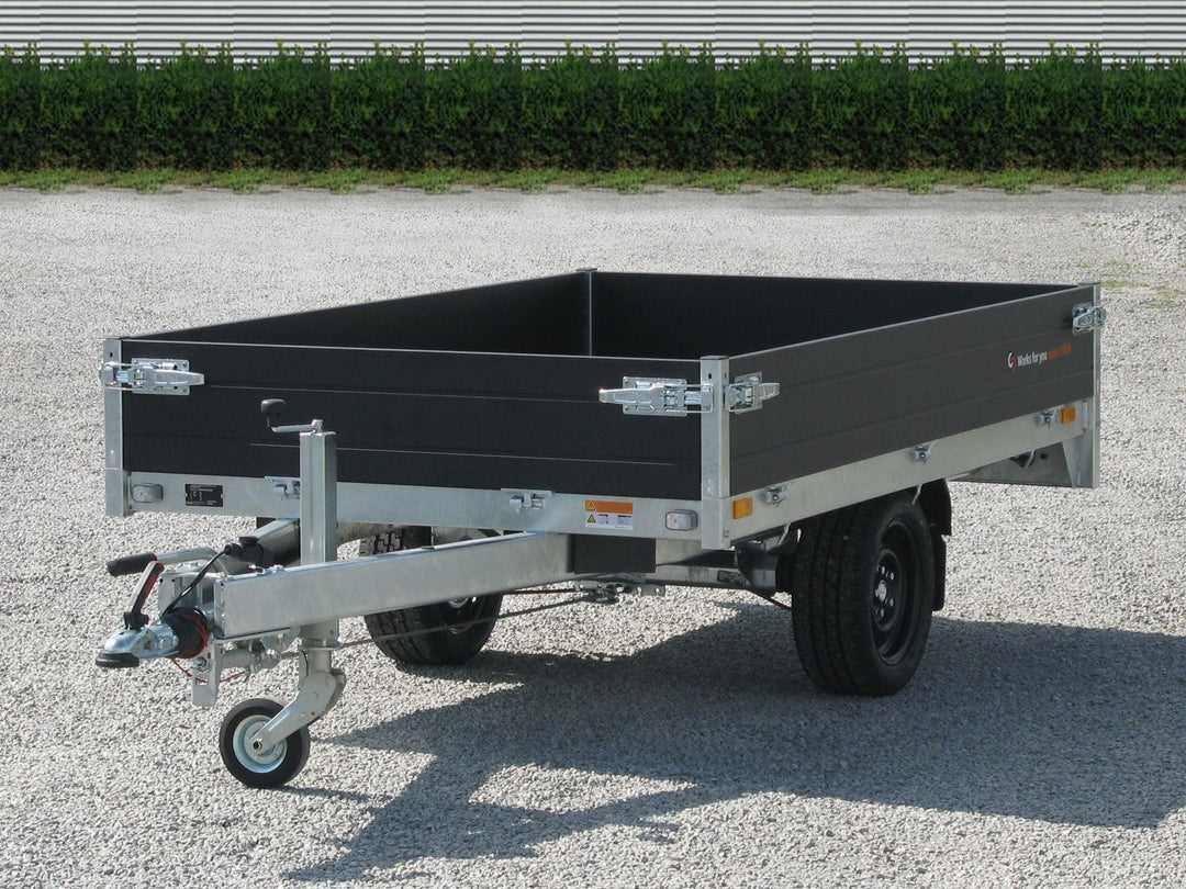 Saris PL 256 150 1500 1 Black Edition rimorchio piattaforma, 1500 kg