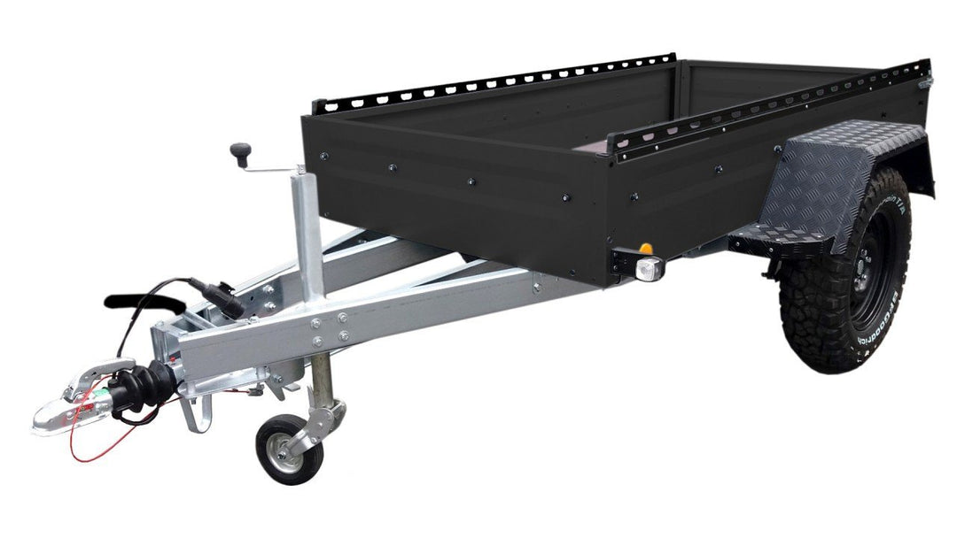 Böckmann/TPV TL-EB2 rimorchio fuoristrada, nero, 1000 kg