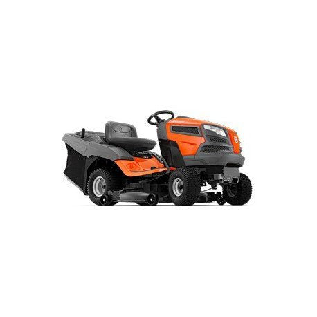 Trattorino rasaerba, larghezza di taglio 107 cm, cesto raccoglierba 320 l, motore 656 cm³, trasmissione idrostatica
