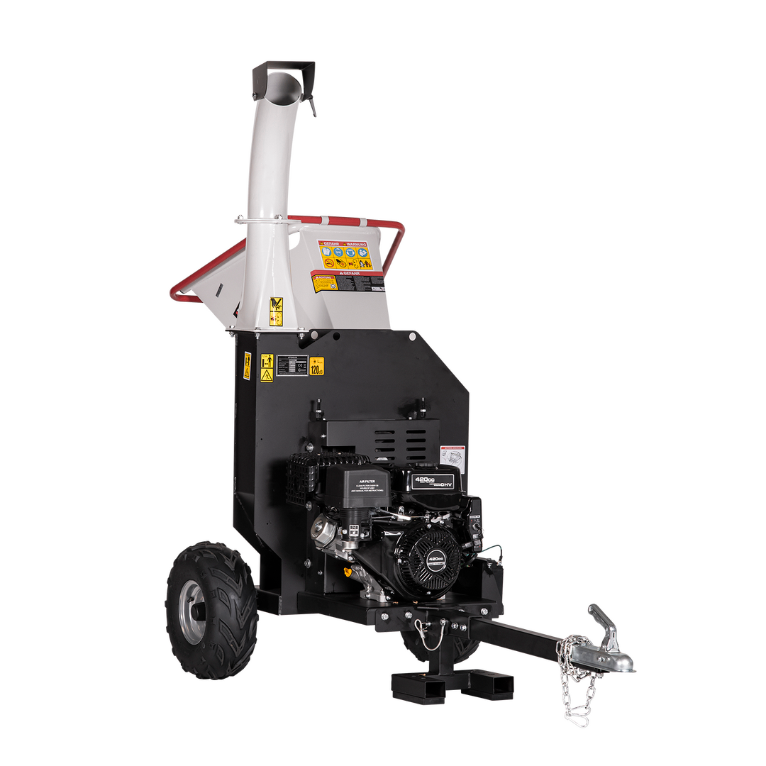 Trituratore termico Lumag Rambo-HC15L per rami e foglie